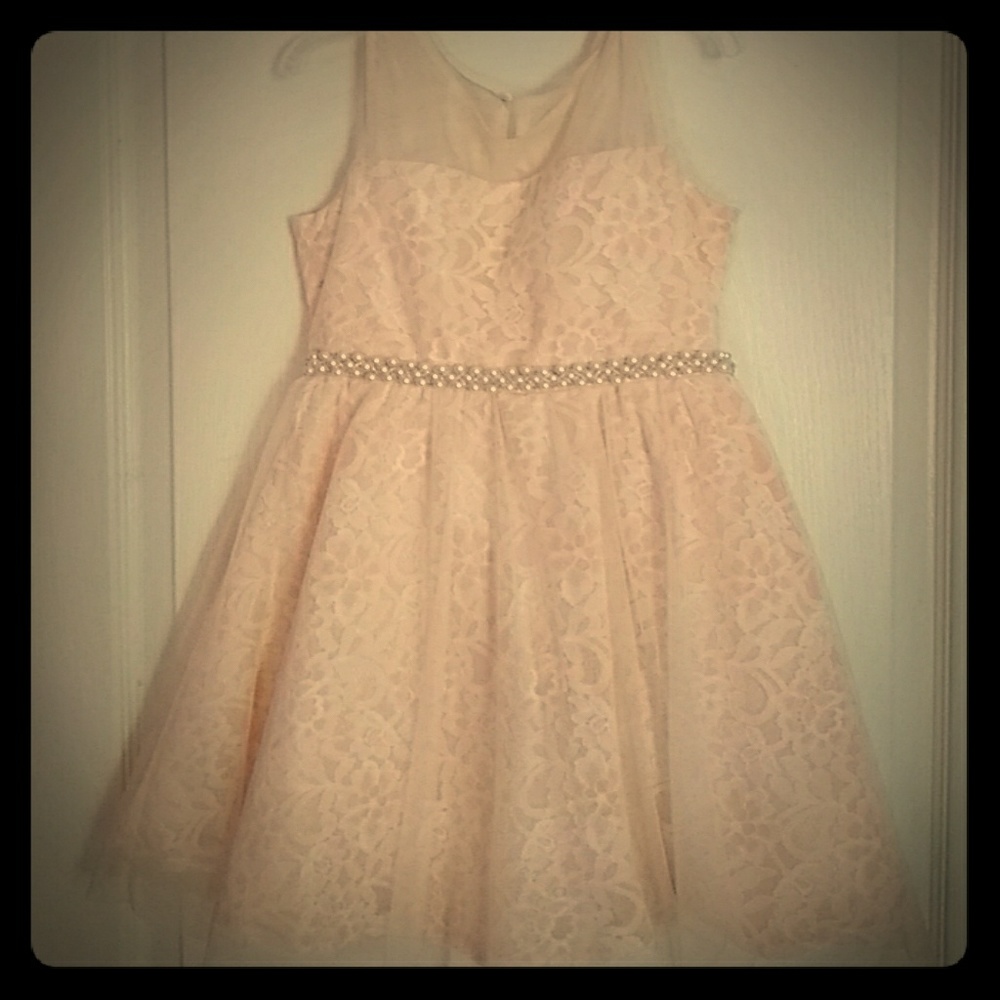 Dress with straps